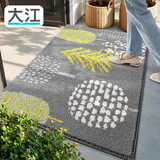 大江入户地垫进门脚垫进户门玄关门口地垫入户门80x110cm 落叶