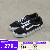 VANS范斯官方 Ward经典黑个性街头复古男鞋板鞋 黑色 46