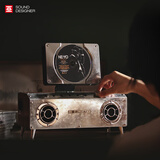 巫牌 CD播放机 2.1声道蓝牙音响音箱一体式CD机 钻石铁锈色 创意礼物