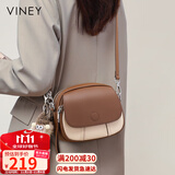 viney牛皮包包女包洋气手机包轻奢斜挎单肩包生日礼物高级感送女友老婆