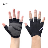 NIKE耐克运动健身手套女款骑行装备半指训练防滑撸铁AC4239-010M码