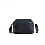 莱夫女包妈咪包帆布中年单肩包时尚休闲简约百搭斜跨包小包 经典黑色