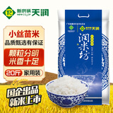 新供销天润 润米坊 台山小丝苗米 广东当季新米 猫牙米 南方籼米大米 20斤装
