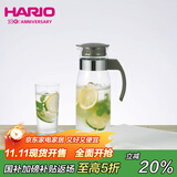 HARIO日本进口冷水壶大容量耐热玻璃杯凉水茶壶果汁杯1400ML