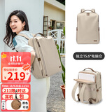 高尔夫（GOLF）双肩包女14/16英寸笔记本手提电脑包旅行背包书包商务出差送女友