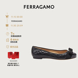 菲拉格慕（Ferragamo）女士Varina芭蕾舞平底鞋 0672100_1D _ 70 礼物送女友