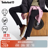 添柏岚（Timberland）官方男装长裤户外休闲卡其裤弹性修身|A2A49 A2A49001/黑色 28