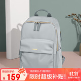 高尔夫（GOLF）双肩包女休闲背包书包大容量14/15英寸笔记本电脑包旅行出差包袋