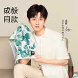 洁玉新疆长绒棉毛巾礼盒130g 高档纯棉男女洗脸巾面巾2条装孚日家纺