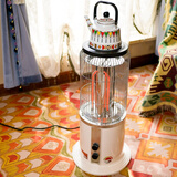 信一冬天取暖神器暖风机电暖器电热取暖器大面积热电暖器鸟笼烤火炉电暖气取暖器家用节能 中号白色-赠烘衣架