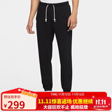 耐克（NIKE）男运动裤 春秋针织束脚休闲裤 舒适卫裤 CK6366-010 黑 XL