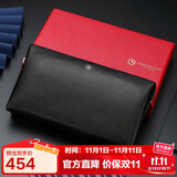 金利来手包礼盒大容量男包手抓包牛皮多卡位夹包 生日礼物送爸爸