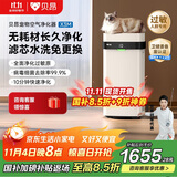 贝昂无耗材空气净化器专业除过敏原消毒杀菌除甲醛除烟味家用空气消毒机 【除过敏原认证】X3M