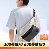 安踏腰包男女通用休闲跑步轻便简约斜挎包多功能工具包单肩运动包 【店长推荐】卡其色-2 均码