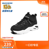 Skechers斯凯奇儿童绒绒靴（机甲系列）男女童透气运动鞋405202L
