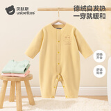 贝肽斯德绒婴儿衣服秋冬季新生儿连体衣男女宝宝春秋打底保暖睡衣