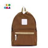 CILOCALA双肩包女M+号登山包校园电脑包大容量旅行包上班出游背包帆布书包 COYOTE-草棕M+中号
