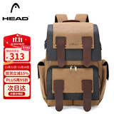 海德（HEAD）双肩包男女15.6英寸笔记本电脑包酷帅书包大容量防泼水骑行背包