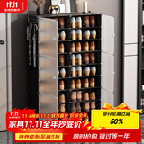 安尔雅 简易鞋柜经济型简约防尘小鞋架子多层组装塑料收纳柜玄关柜