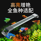 森森（SUNSUN）鱼缸灯LED水草灯防水支架灯全光谱鱼缸观赏灯爆藻照明草缸灯 更薄更亮8W防水灯（适合51-60cm缸）