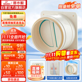 潜水艇（Submarine）E160 厨房烟道全密封防味阀 公共烟道止逆阀止回阀 烟道阀