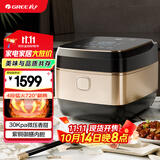 大松（TOSOT）格力电饭煲4-5人家用电饭锅4L微压力4段IH加热智能多功能煮粥煲汤带蒸屉健康发芽饭GDCF40X80C