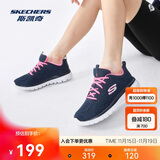 斯凯奇男女鞋跑步鞋旅游鞋透气运动妈妈舒适健步鞋12615