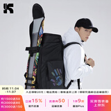 酷峰 滑雪包背包单板雪板双肩包登机雪具雪鞋收纳装备大容量板包 黑色65L