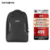 新秀丽（Samsonite）电脑包男士双肩包商务背包男包商务精英BP0*09010黑色16.5容量