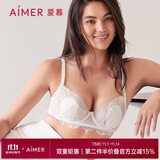 爱慕【小高光花瓣内衣】内衣女文胸性感蕾丝轻薄大胸显小大码文胸罩AM138381