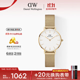 丹尼尔惠灵顿（DanielWellington）DW手表女士欧美表时尚百搭钢带石英女表送女友生日礼物DW00100350