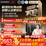 怡口净水（ECOWATER）净水器水星鲜养Pro1000G家用厨下直饮0陈水5年RO膜反渗透国家补贴母婴认证智显ERO185-2