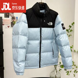 北面羽王2025服纯原服联名1996700蓬松90绒雪山情侣保暖服 以太蓝 L