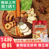 川珍五香卤料包15g*10小包炖肉料炖牛羊肉香料家用酱牛肉卤肉纱布包