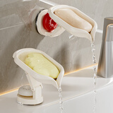 百字皂盒吸盘肥皂架子免打孔沥水架吸壁香皂架洗漱台收纳盒