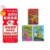香蕉狐狸3册 Banana Fox and the Gummy Monster Mess 学乐桥梁漫画书蓝思GN490-510L   儿童幽默搞笑漫画桥梁漫画书  6-10岁美国学乐出版社  小学教辅