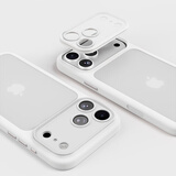 balueus适用iPhone17ProMax手机壳苹果17Pro保护套17磨砂磁吸镜头全包可拆卸防摔Air外壳2025新款 经典款【白色】可拆卸镜头-肤感磨砂手感 iPhone 17 Pro Max