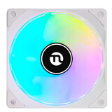 宁美 定制 N系列 台式电脑机箱风扇 主机散热风扇 LED 炫光 12CM 静音 降温 /单拍不发货/搭配主机下单 宁美玄冰 ARGB（白色）