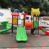 科洛普滑梯小中型户外儿童滑梯76mm立柱62-72cm平台室外滑滑梯秋千组合 滑梯实拍图