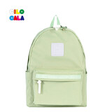 CILOCALA双肩包女M+号登山包校园电脑包大容量旅行包上班出游背包帆布书包 GREEN-薄荷M+中号