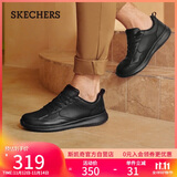 斯凯奇（Skechers）男士皮鞋秋季商务男鞋高档休闲鞋软底通勤板鞋210835