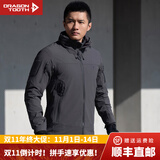 龙牙三代B4级龙牙战虎突击风衣春秋休闲户外通勤百搭外套城市轻户 谍影灰 XS 165/88A（120斤以下）
