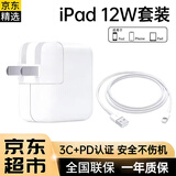 Viken适用于苹果iPad充电器套装线快充头数据线air2/Pro/mini5/4/3/7/6 12W快充头+快充数据线2米适用苹果