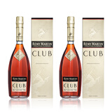 人头马（Remy Martin）CLUB特级干邑白兰地双支组合装 700mL*2瓶