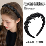 皇家密码发箍女高级感外出头饰高颅顶带齿蓬松头箍学生洗脸发卡七夕礼物