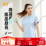361°短袖女春夏季运动t恤速干衣polo衫跑步健身休闲瑜伽662424130H-3