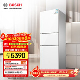 博世（BOSCH） 274升 三门冰箱小型电冰箱混冷无霜维他保鲜玻璃面板（白色）KKU28S20TI