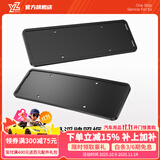 YZ适用特斯拉YL/MY/M3新能源车牌架modely牌照框边改装丫配件神器 焕新MY/六座YL悬浮式全包前+后牌照框【哑光款】