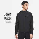 耐克NIKE男子 春夏款 轻盈梭织夹克 运动休闲 DD4747-010黑L