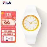 斐乐（FILA）手表女送女生简约时尚休闲运动硅胶腕表学生手表 FLL38-777-008